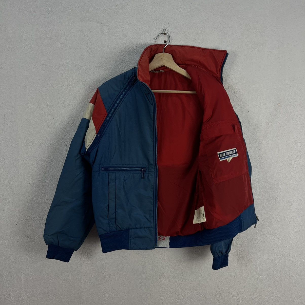 Japanese Brand VINTAGE MIZUNO BLUE IMPULSE PUFFER DOWN JACKET PARACHUTE Size US M / EU 48-50 / 2 - 13 Thumbnail