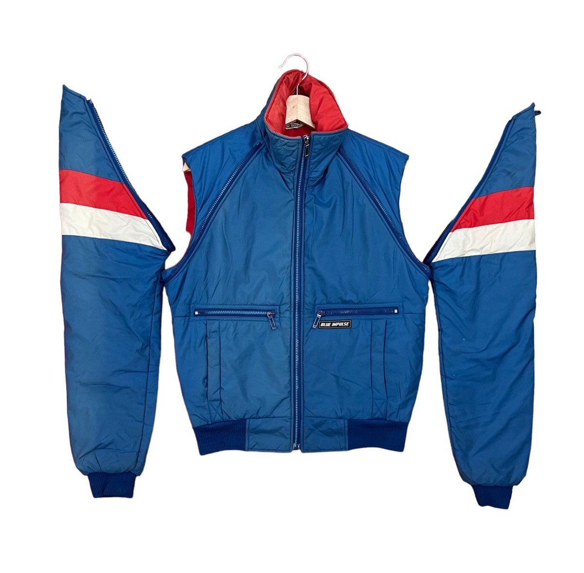 Japanese Brand VINTAGE MIZUNO BLUE IMPULSE PUFFER DOWN JACKET PARACHUTE Size US M / EU 48-50 / 2 - 1 Thumbnail