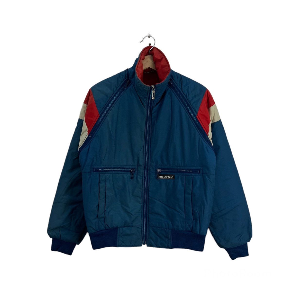 Japanese Brand VINTAGE MIZUNO BLUE IMPULSE PUFFER DOWN JACKET PARACHUTE Size US M / EU 48-50 / 2 - 2 Thumbnail