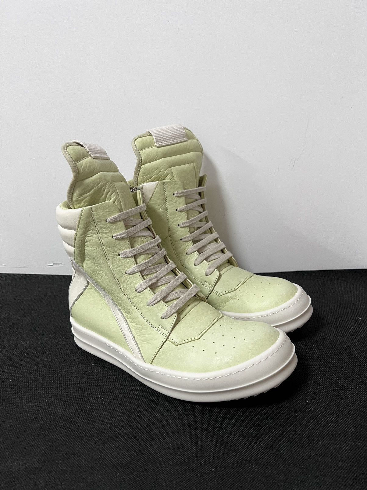 Rick Owens Rick owens fw18 lime geobasket sz38 Size US 8 / IT 38 - 5 Thumbnail