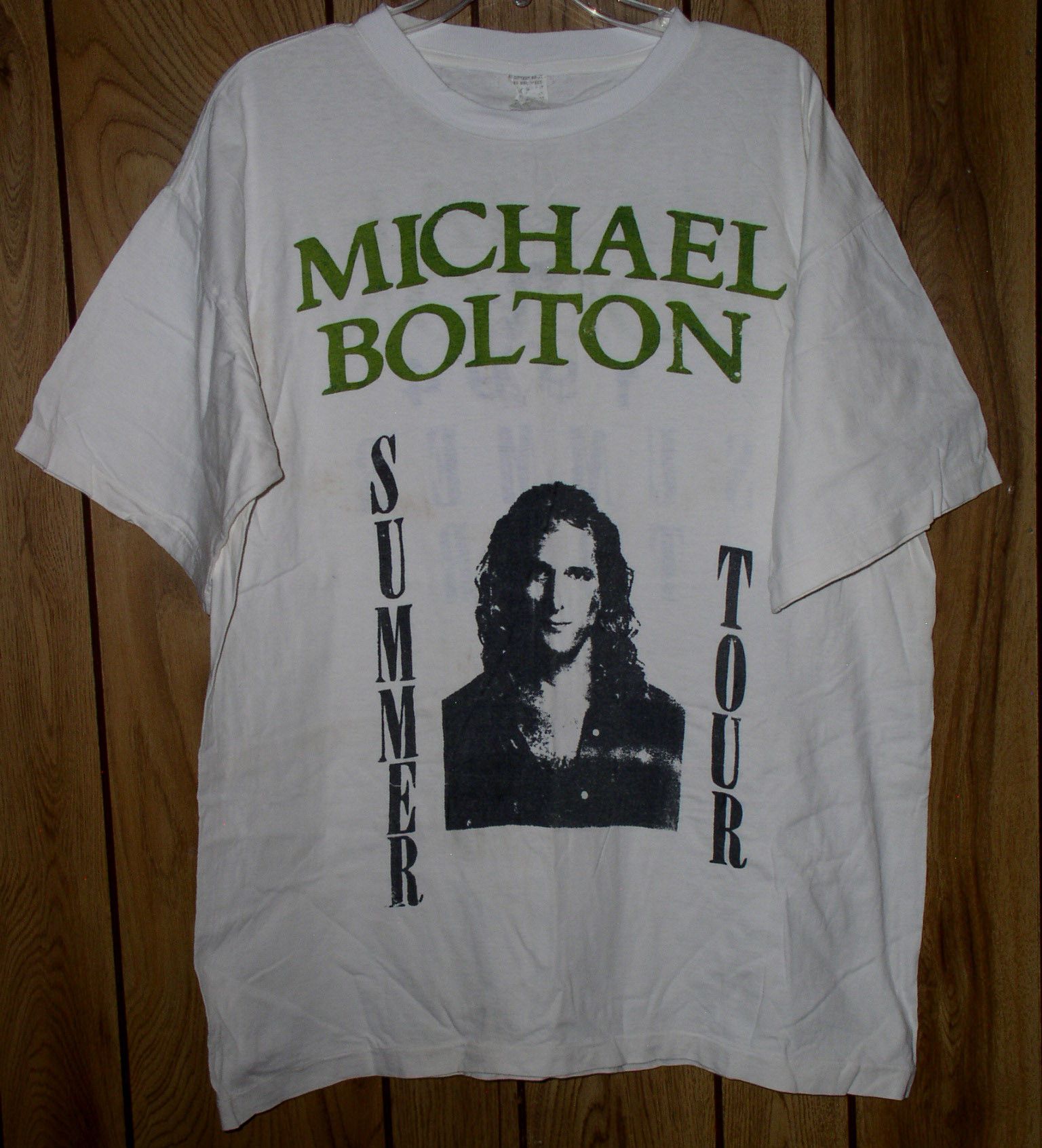 Michael Bolton Concert Tour Shirt 1994 Single Stitched