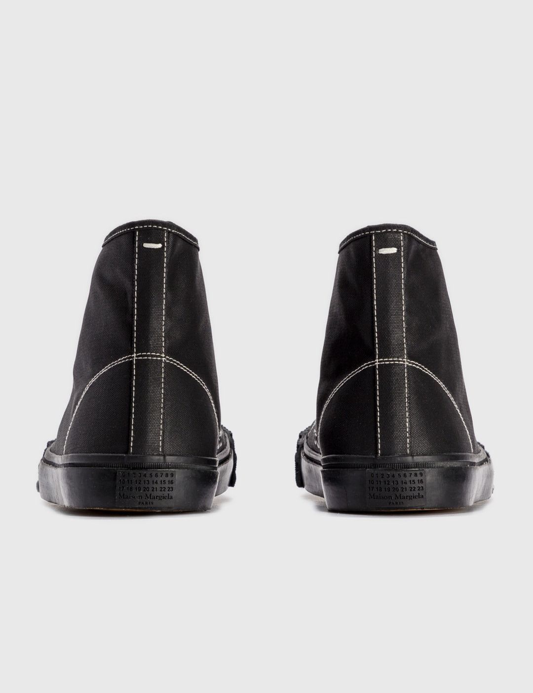 Maison Margiela New — Tabi Canvas Hi-Top Sneakers Size US 9 / EU 42 - 8 Thumbnail