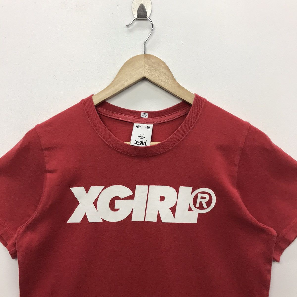 Designer × Japanese Brand Rare!! X-GIRL Big Spellout Tee Size US S / EU 44-46 / 1 - 2 Thumbnail