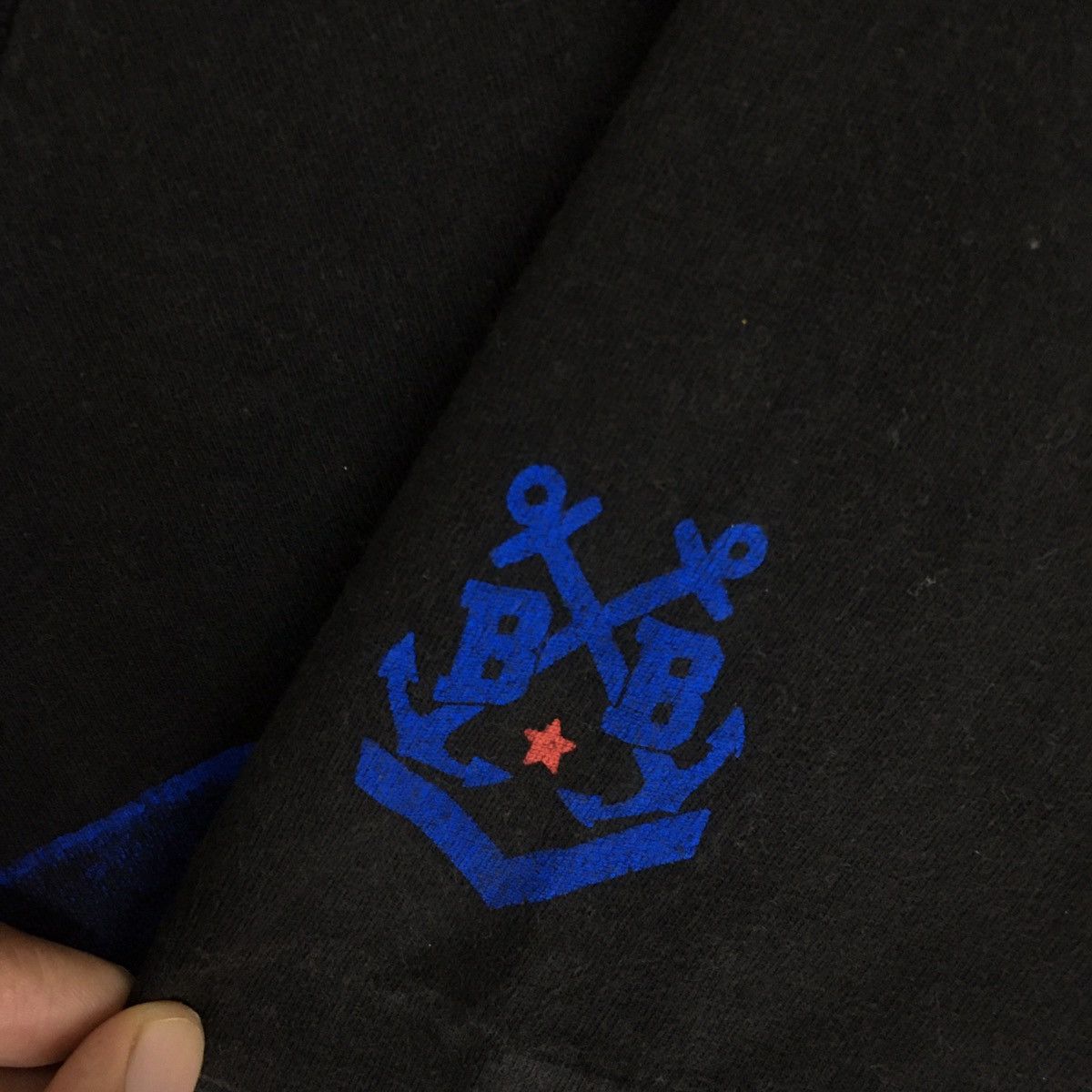 Blue Blue Japan × Japanese Brand Blue Blue Japan Spellout Script Tshirt Size US L / EU 52-54 / 3 - 4 Thumbnail