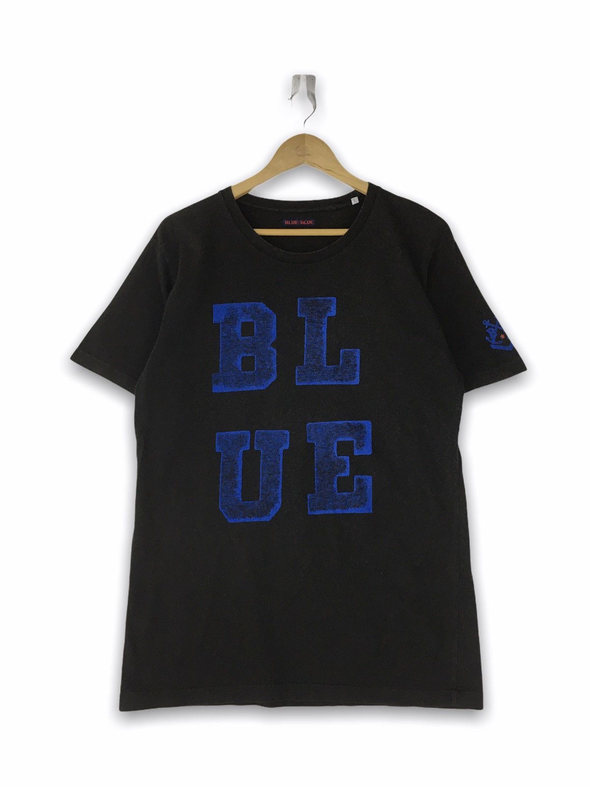 Blue Blue Japan × Japanese Brand Blue Blue Japan Spellout Script Tshirt Size US L / EU 52-54 / 3 - 1 Thumbnail