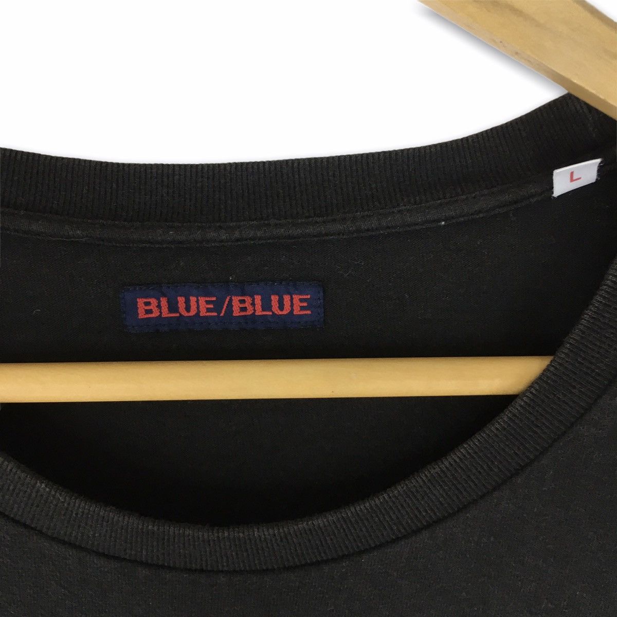 Blue Blue Japan × Japanese Brand Blue Blue Japan Spellout Script Tshirt Size US L / EU 52-54 / 3 - 3 Thumbnail