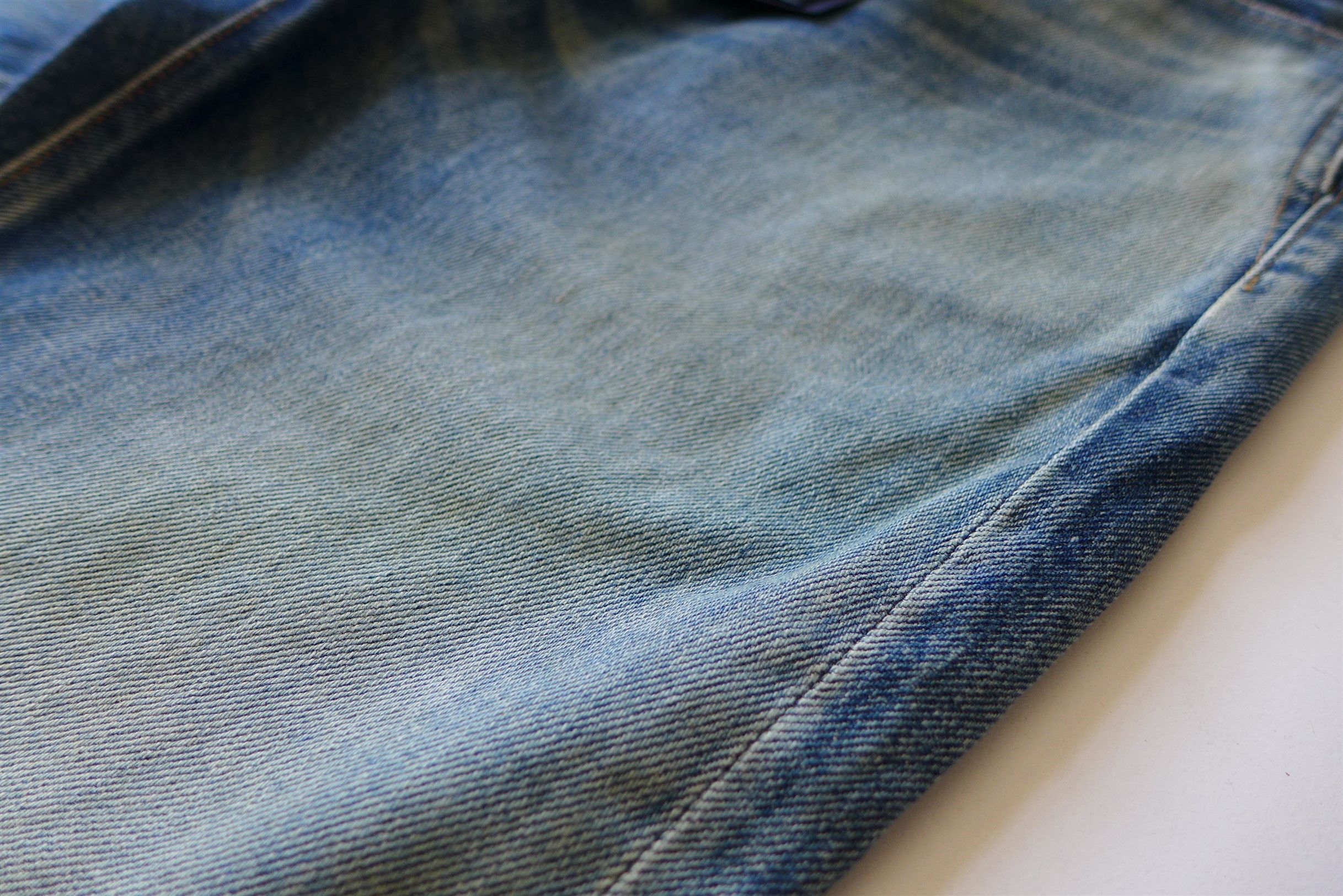 Saint Laurent Paris Saint Laurent D24 Washed Blue Denim Jeans. Size US 34 / EU 50 - 13 Thumbnail
