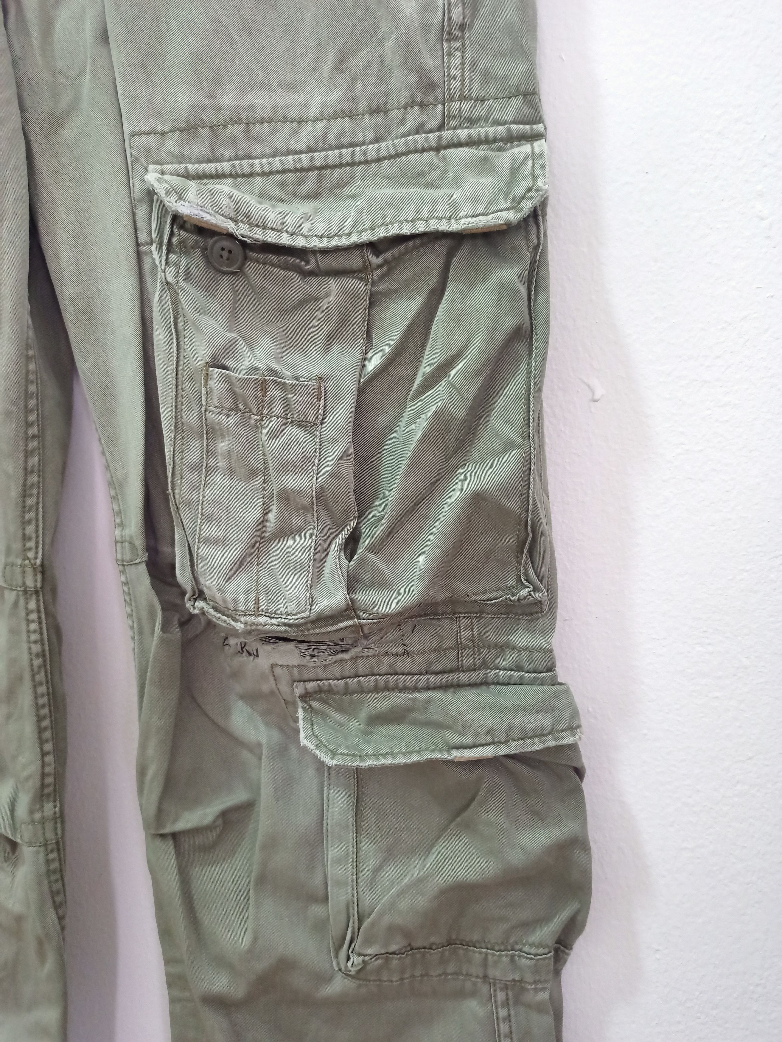 Tete Homme R.C.C Multi Pocket Tactical Cargo Pants Size US 32 / EU 48 - 4 Thumbnail