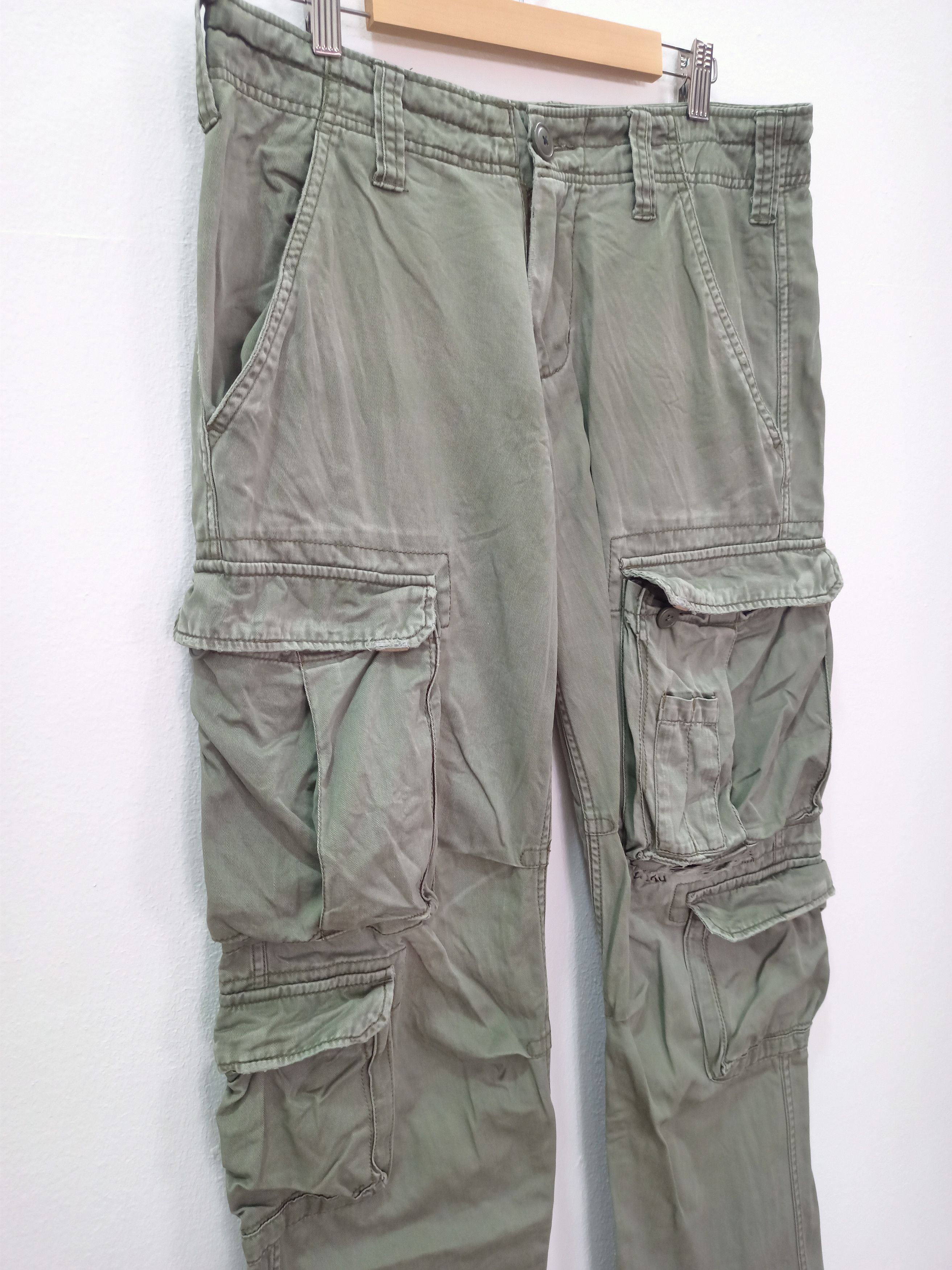 Tete Homme R.C.C Multi Pocket Tactical Cargo Pants Size US 32 / EU 48 - 3 Thumbnail