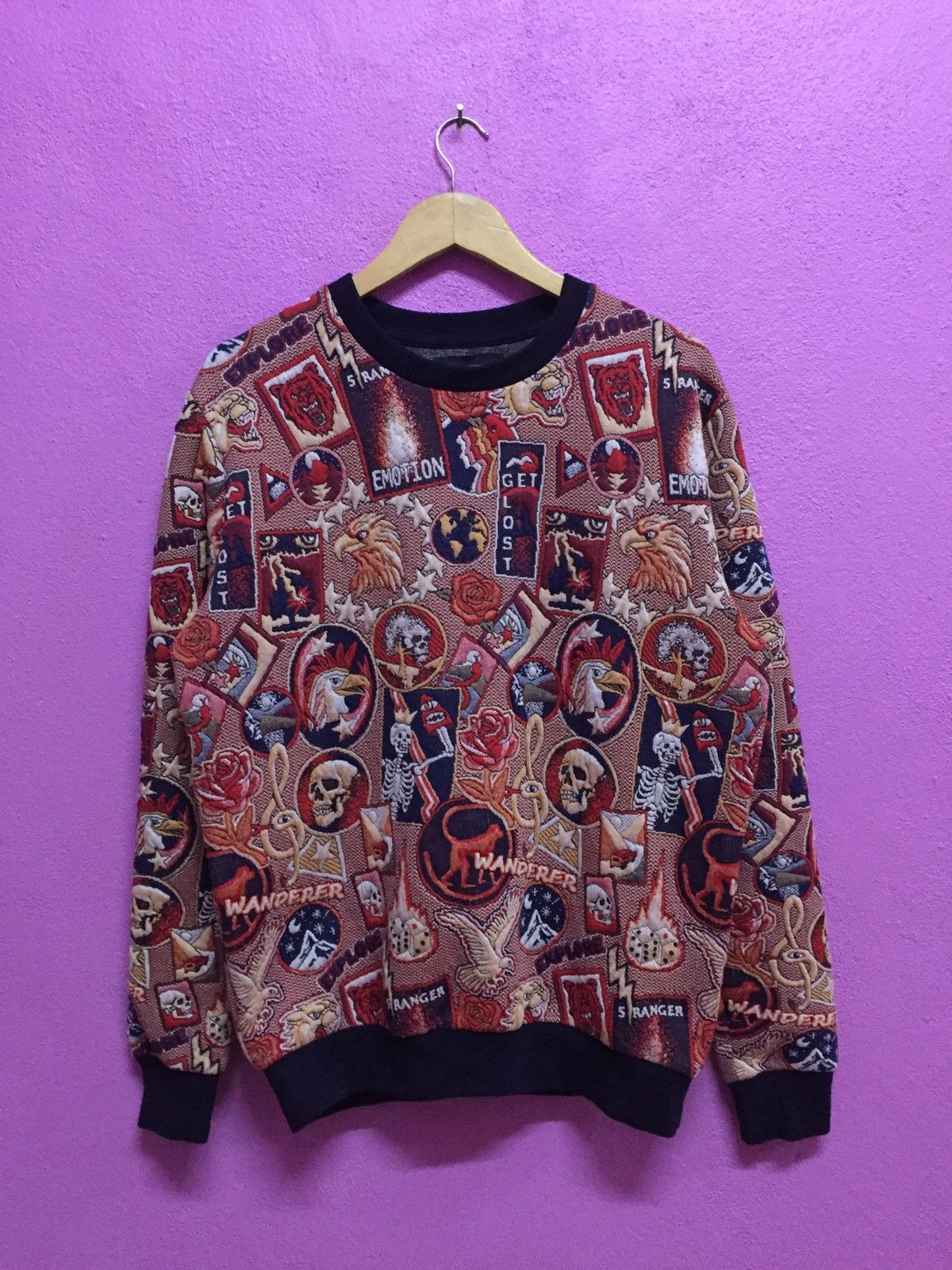 Zara Zara Fullprints Designs Sweatshirts Size US L / EU 52-54 / 3 - 1 Thumbnail