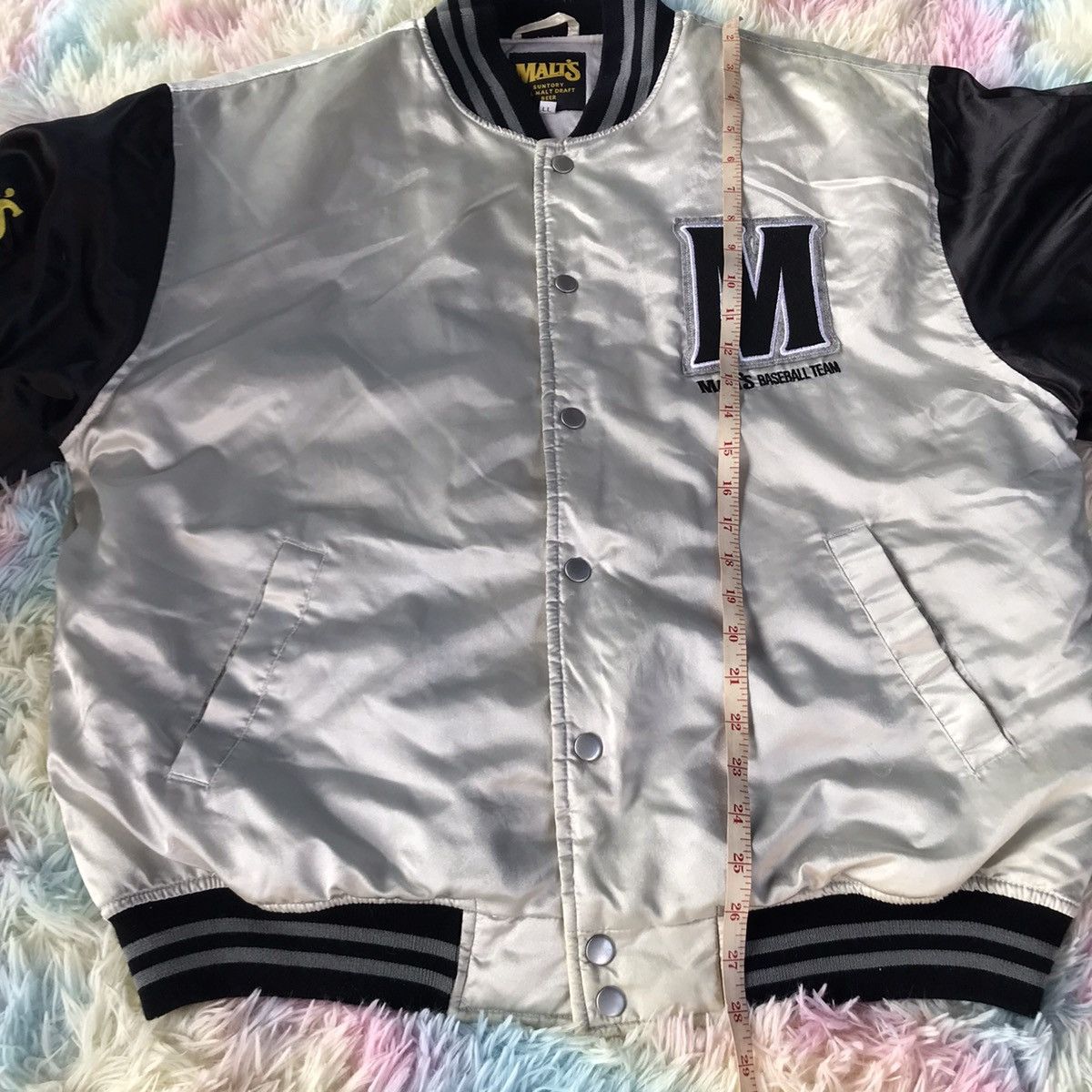 MLB × Nutmeg × Sports Specialties Vintage Malts Baseball Varsity Jacket Embroidery Malts Size US L / EU 52-54 / 3 - 12 Thumbnail