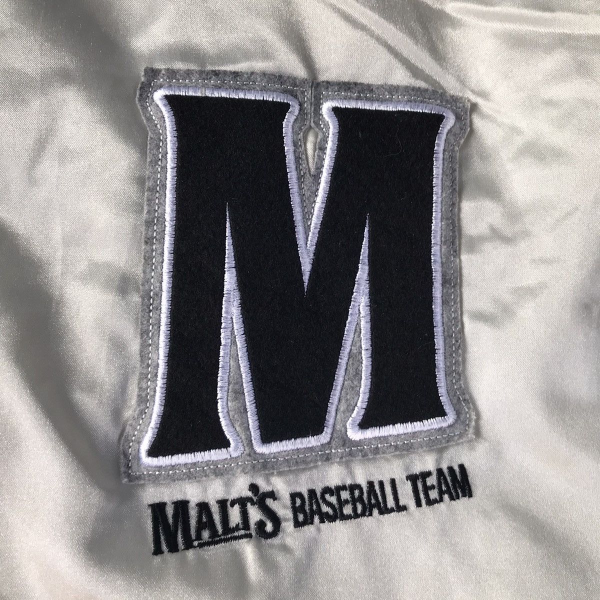 MLB × Nutmeg × Sports Specialties Vintage Malts Baseball Varsity Jacket Embroidery Malts Size US L / EU 52-54 / 3 - 9 Thumbnail