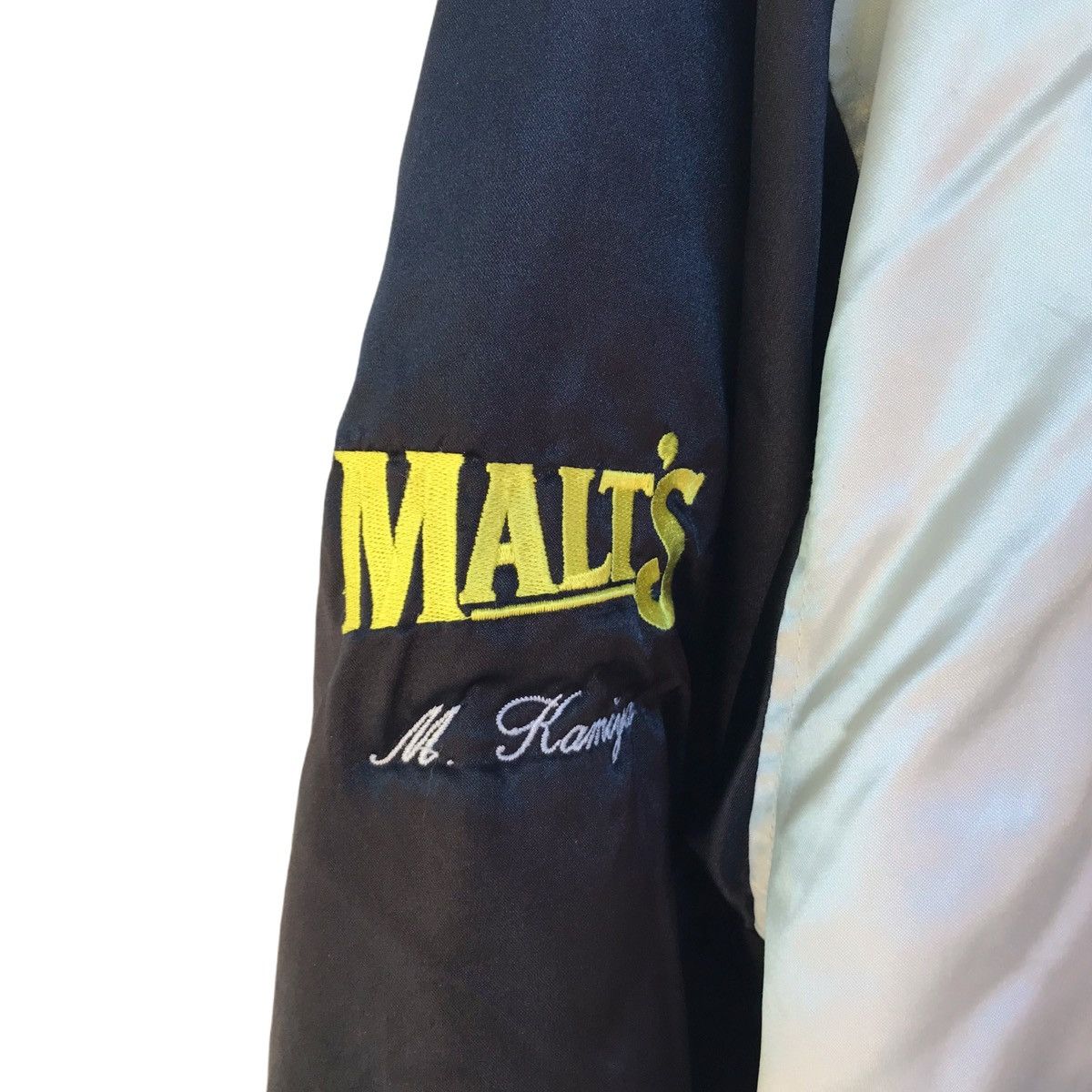MLB × Nutmeg × Sports Specialties Vintage Malts Baseball Varsity Jacket Embroidery Malts Size US L / EU 52-54 / 3 - 5 Thumbnail