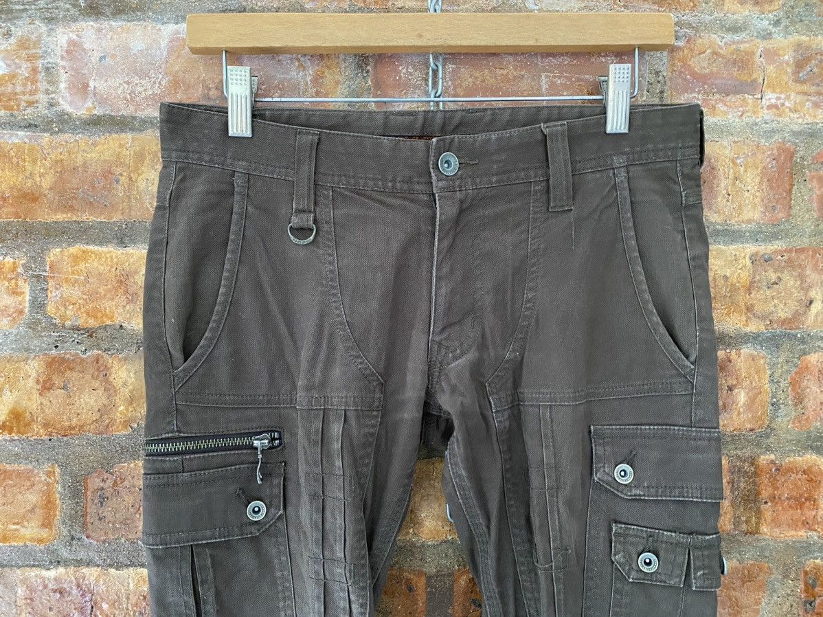 Nicole Club Vtg Nicole For Men Flare Cargos multipocket crop Size US 30 / EU 46 - 4 Thumbnail