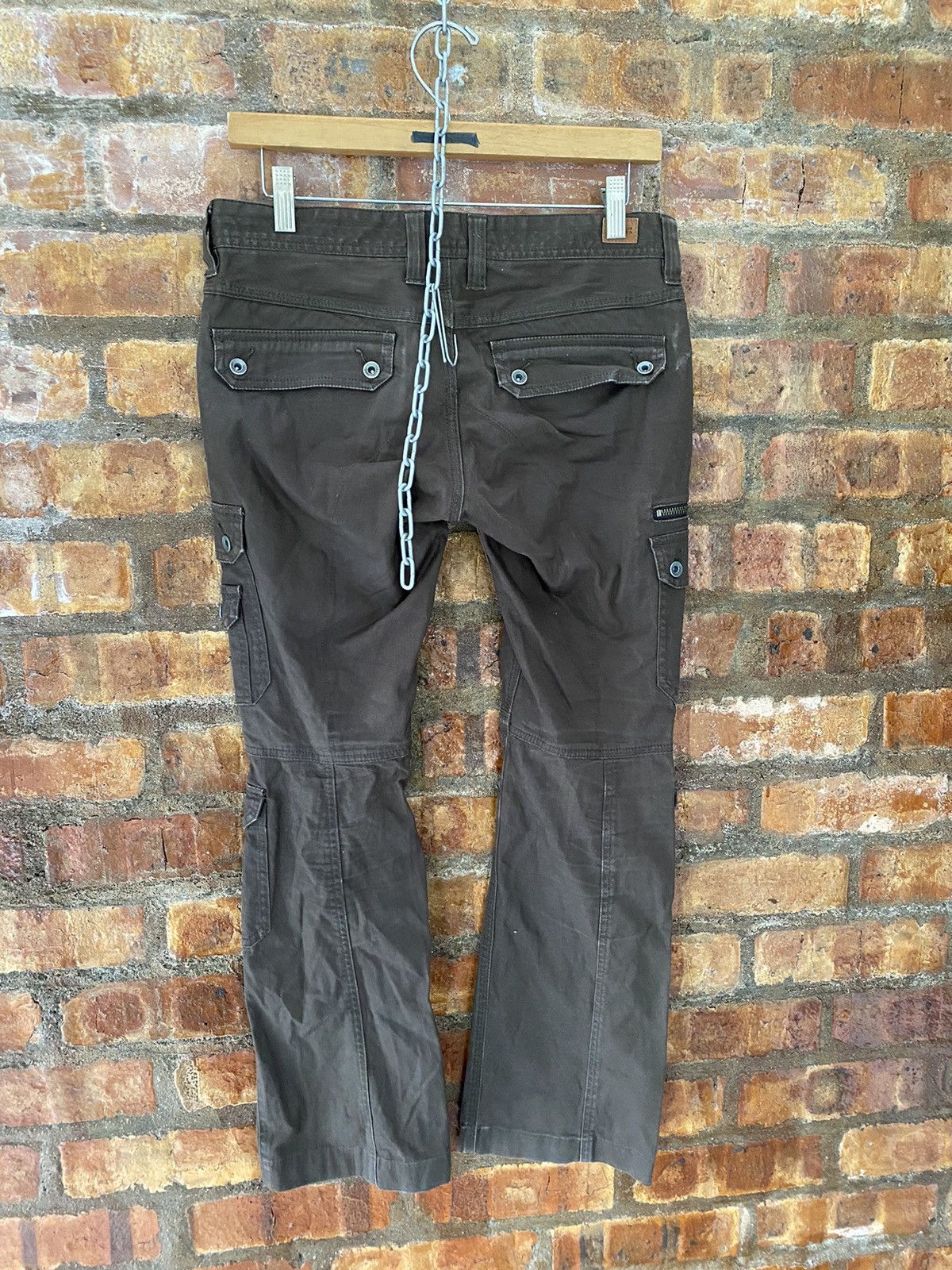 Nicole Club Vtg Nicole For Men Flare Cargos multipocket crop Size US 30 / EU 46 - 10 Thumbnail