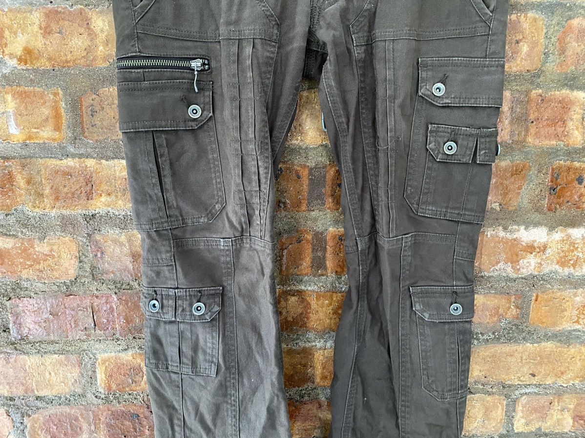 Nicole Club Vtg Nicole For Men Flare Cargos multipocket crop Size US 30 / EU 46 - 5 Thumbnail