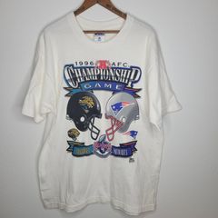 New England Patriots T Shirt Men 2XL White Reebok NFL Football Super Bowl  38