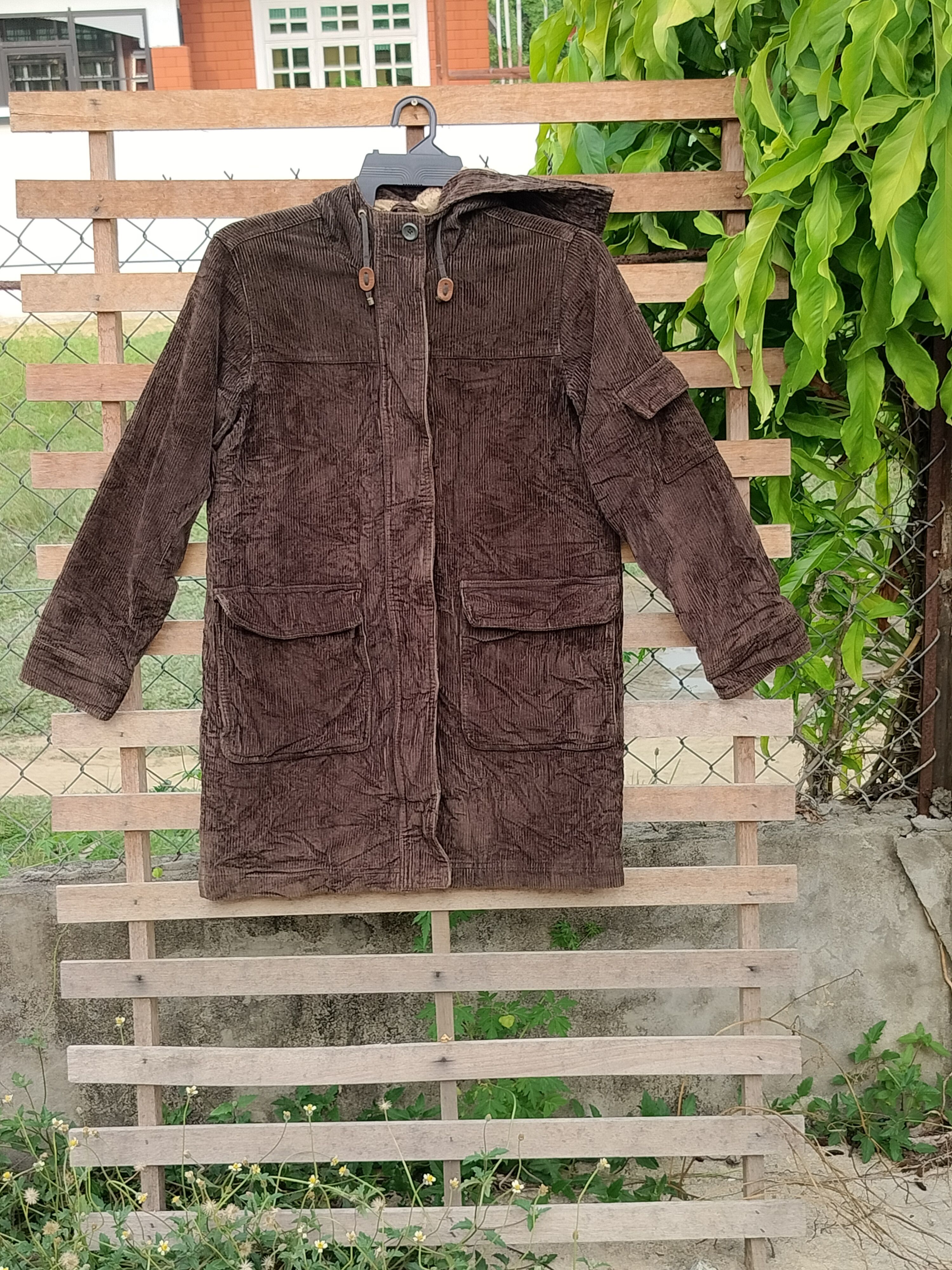 Eddie Bauer EDDIE BAUER CONDUROY HOODIE Size S / US 4 / IT 40 - 1 Thumbnail