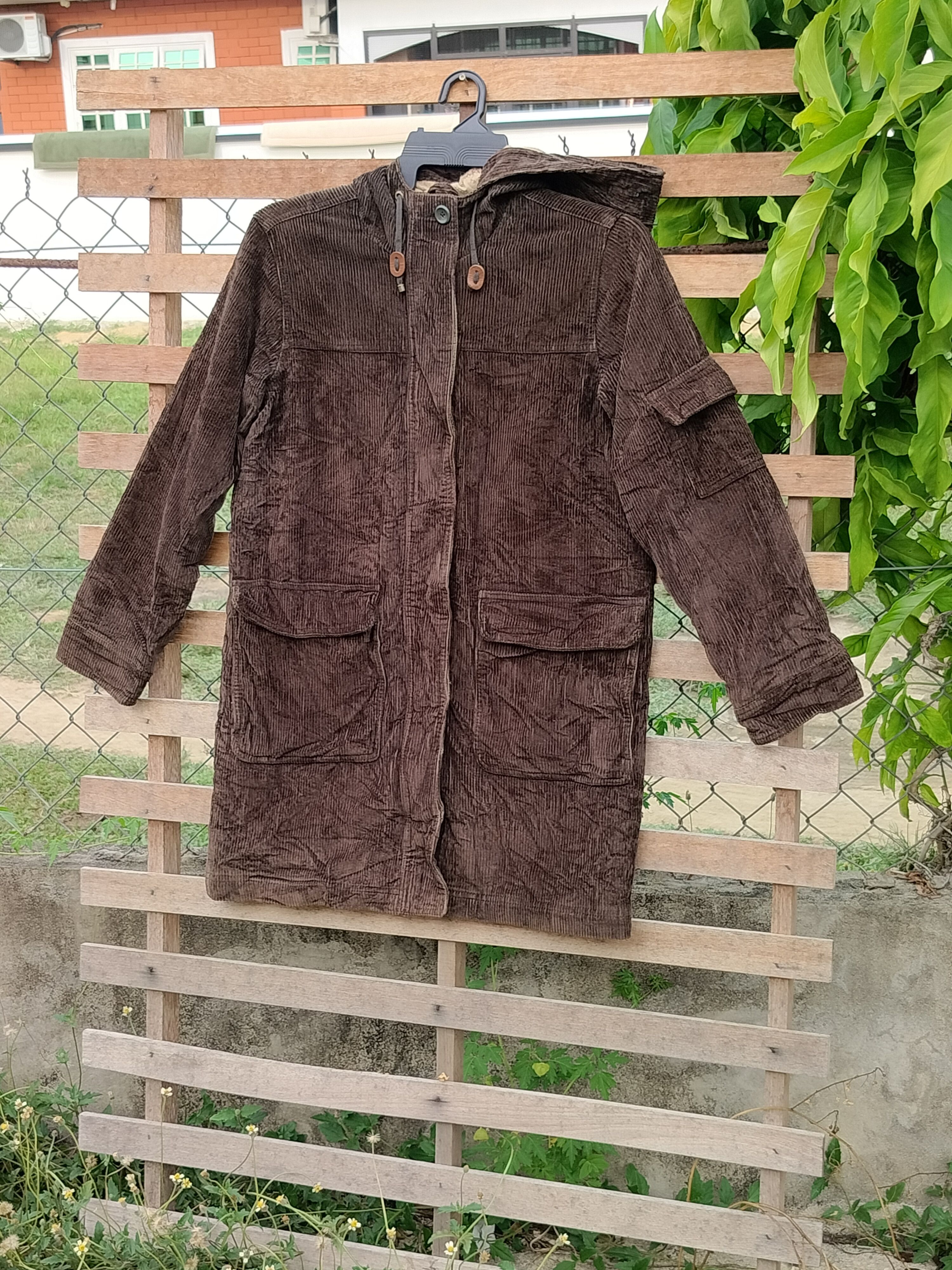 Eddie Bauer EDDIE BAUER CONDUROY HOODIE Size S / US 4 / IT 40 - 2 Thumbnail