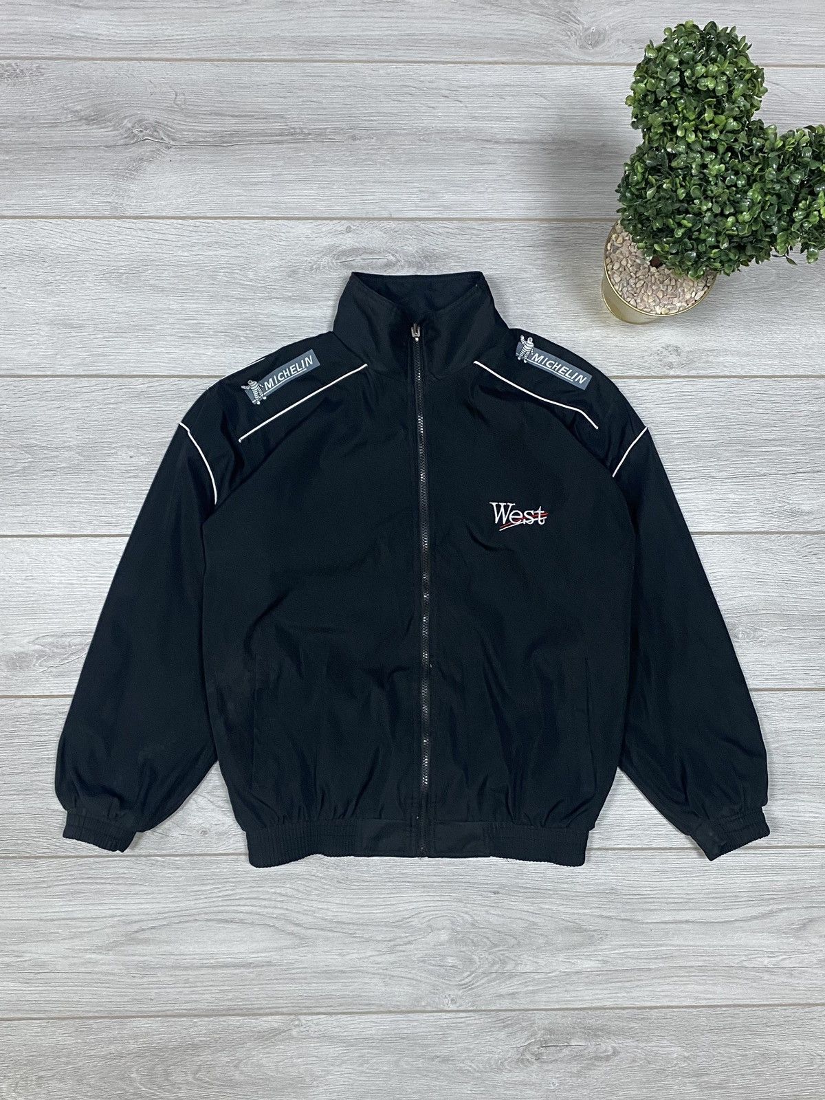 Mercedes-Benz Warsteiner reversible Mercedes vintage racing jacket RARE Size US XL / EU 56 / 4 - 3 Thumbnail