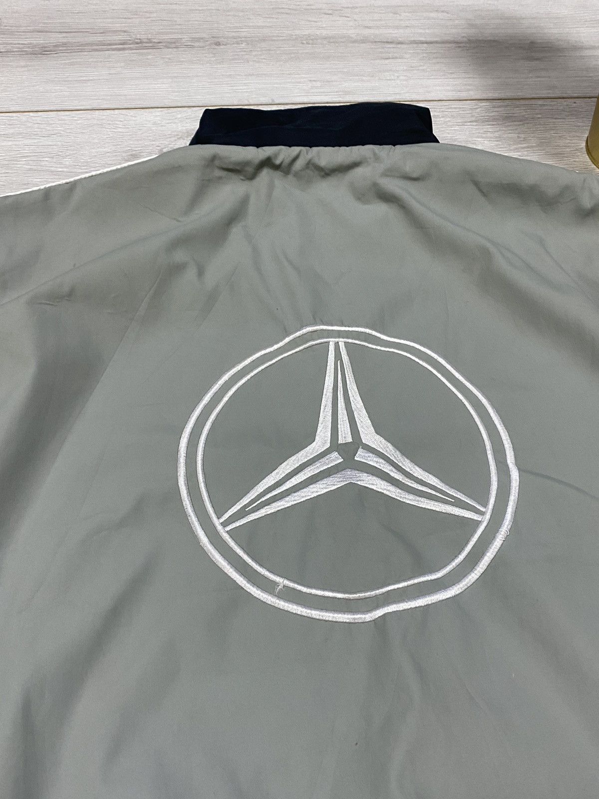 Mercedes-Benz Warsteiner reversible Mercedes vintage racing jacket RARE Size US XL / EU 56 / 4 - 6 Thumbnail