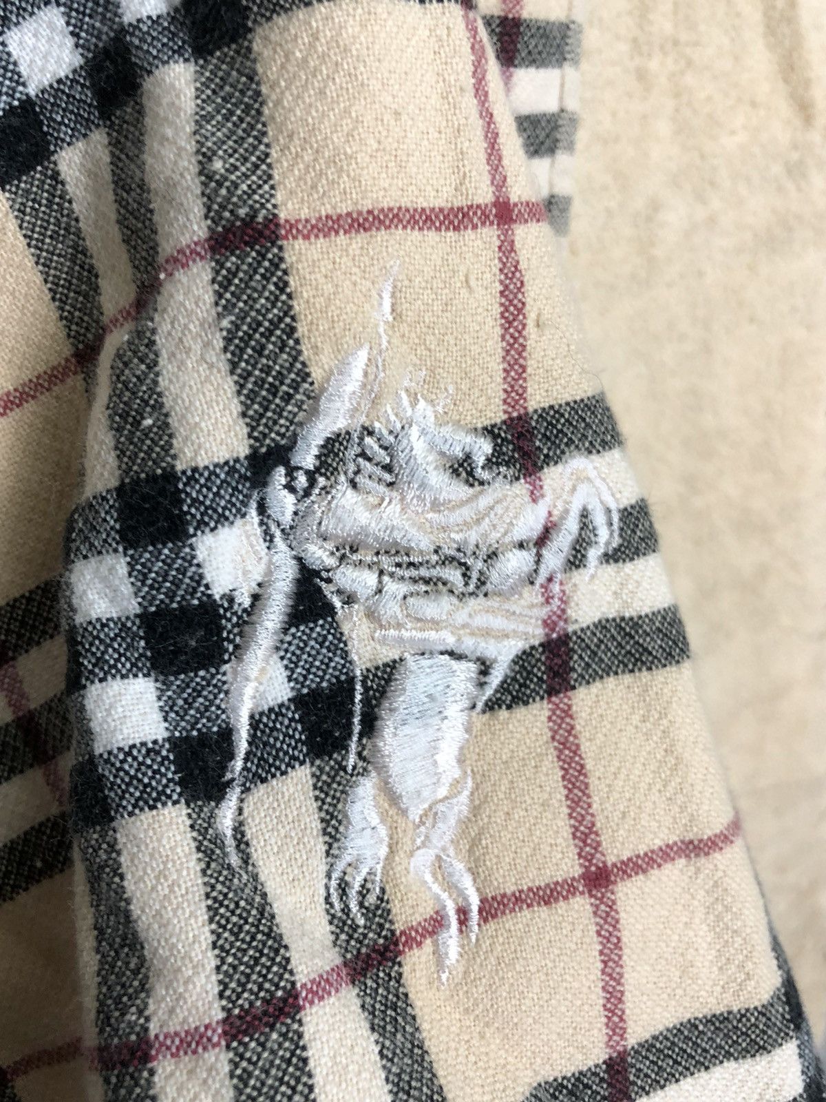 Burberry × Japanese Brand × Vintage 🔥BEST OFFER Burberry London Nova Check bath towel big size Size ONE SIZE - 4 Thumbnail