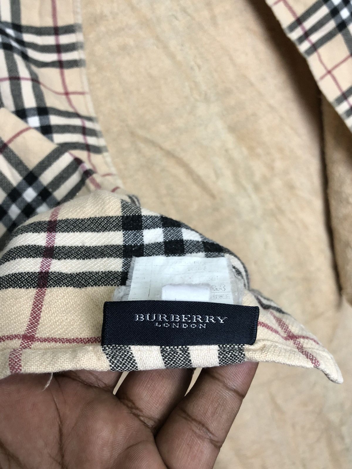 Burberry × Japanese Brand × Vintage 🔥BEST OFFER Burberry London Nova Check bath towel big size Size ONE SIZE - 5 Thumbnail