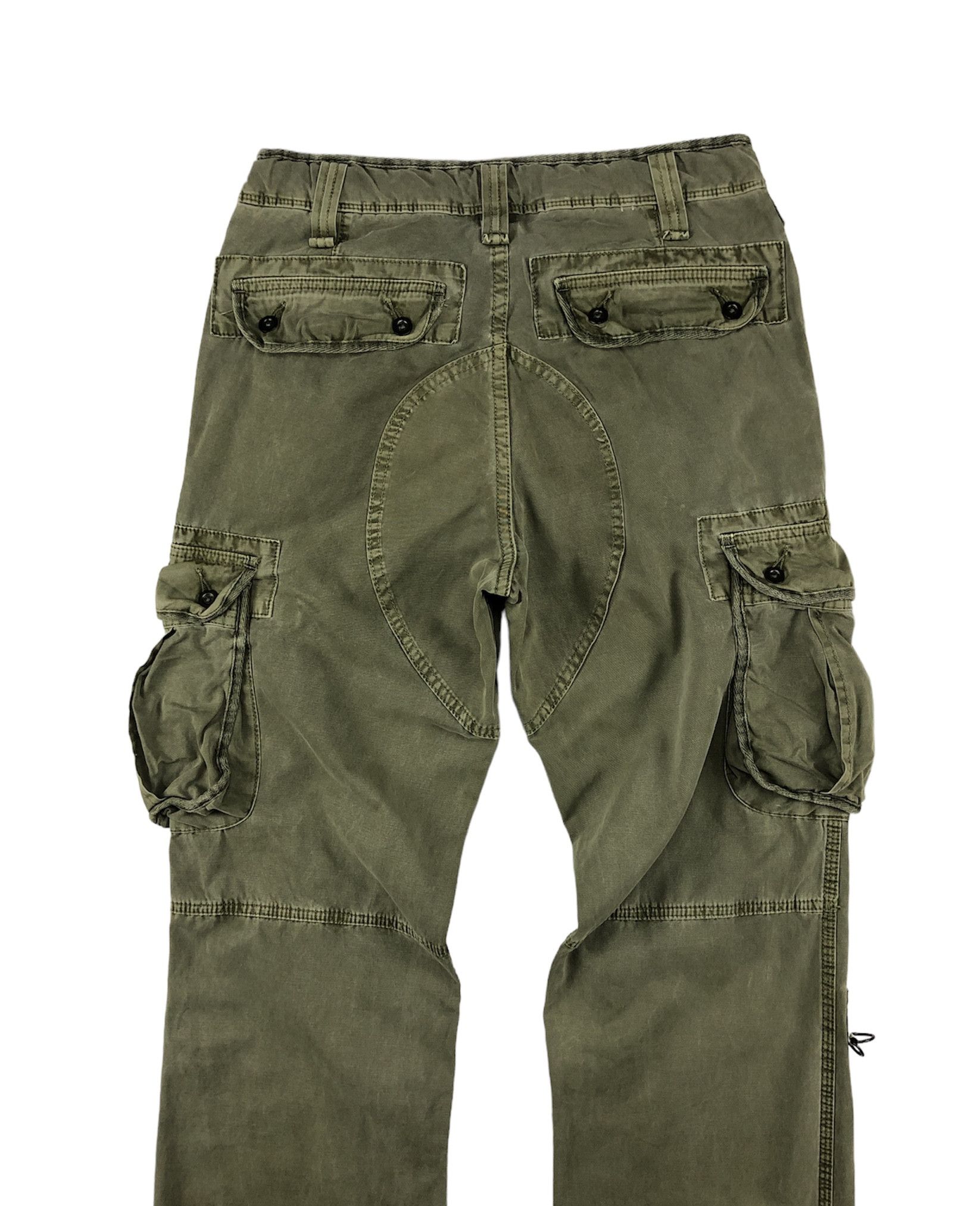 Japanese Brand Military Tactical Utility Uniqlo Side Pockets Cargo Pants Size US 30 / EU 46 - 9 Thumbnail