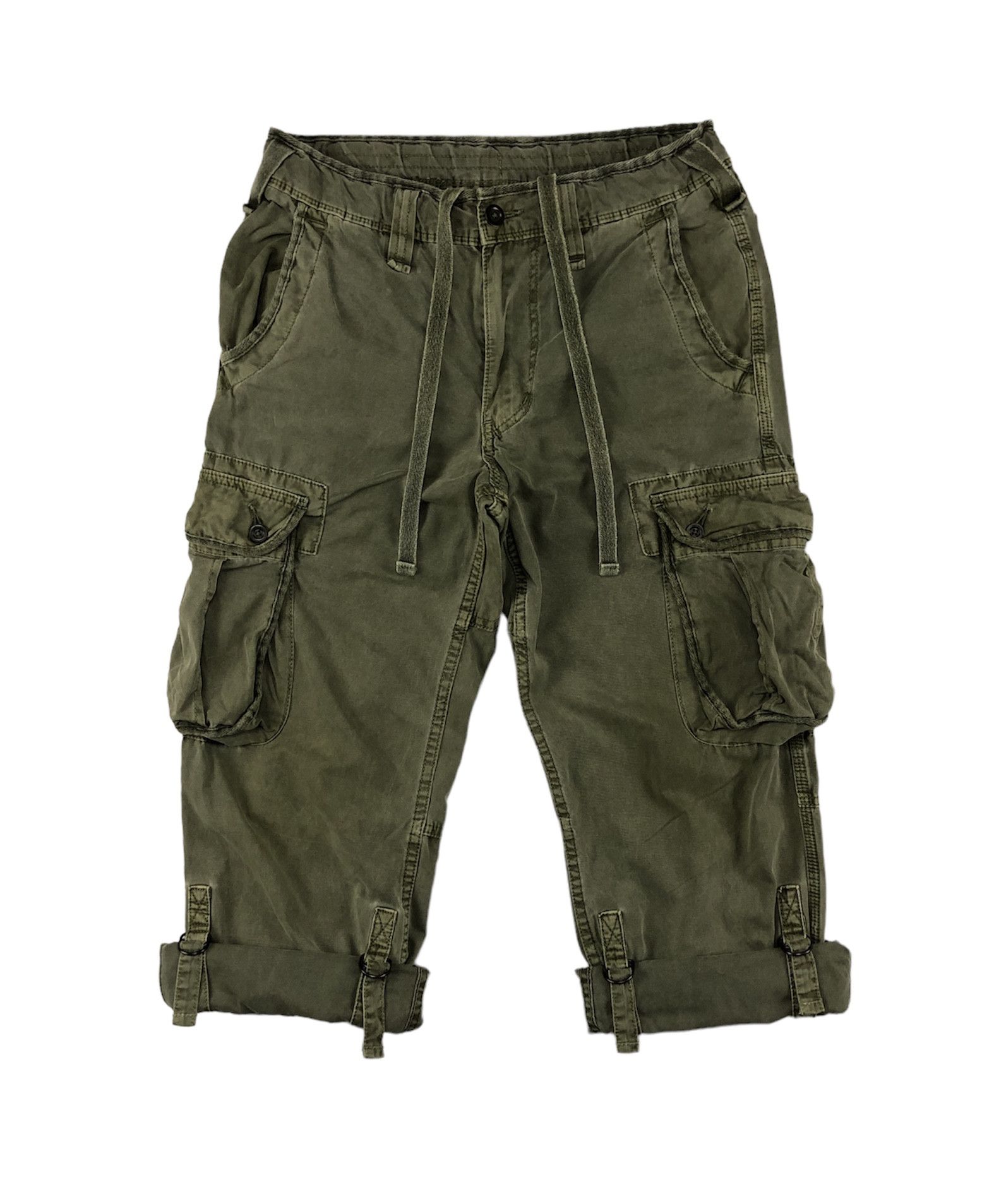 Japanese Brand Military Tactical Utility Uniqlo Side Pockets Cargo Pants Size US 30 / EU 46 - 1 Thumbnail