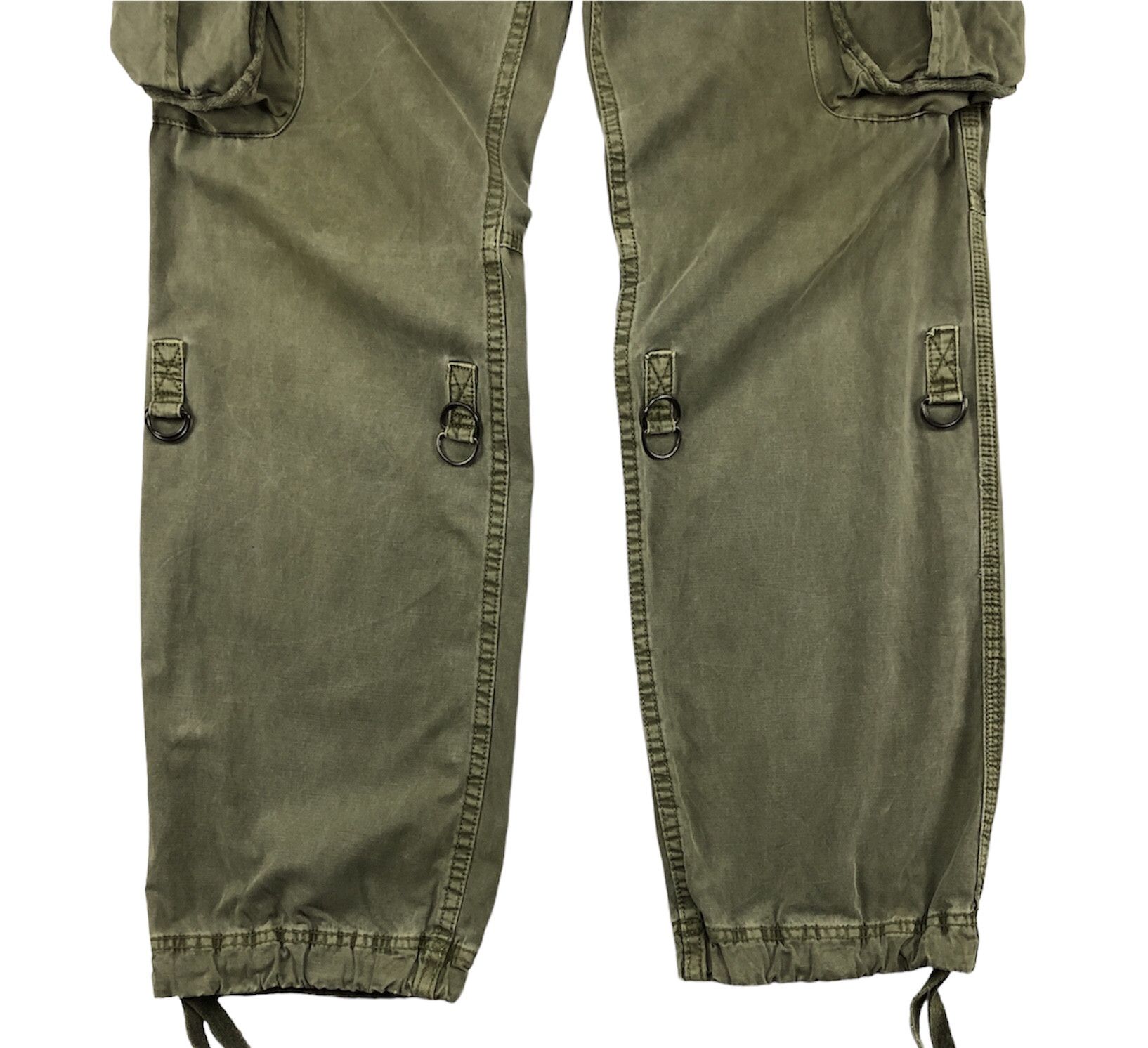 Japanese Brand Military Tactical Utility Uniqlo Side Pockets Cargo Pants Size US 30 / EU 46 - 10 Thumbnail