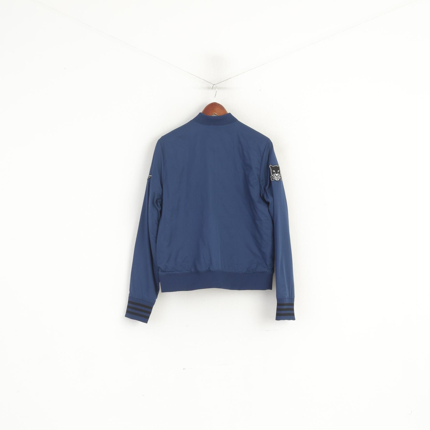 Adidas Adidas Neo Women XL Bomber Jacket Navy Lined 7514 Size XL / US 12-14 / IT 48-50 - 9 Thumbnail