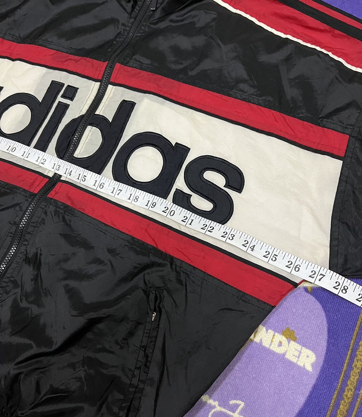 Adidas × Vintage Rare🤘🏽Vintage ADIDAS Made in Spain Windbreaker/Light Jacket Size US XL / EU 56 / 4 - 16 Thumbnail