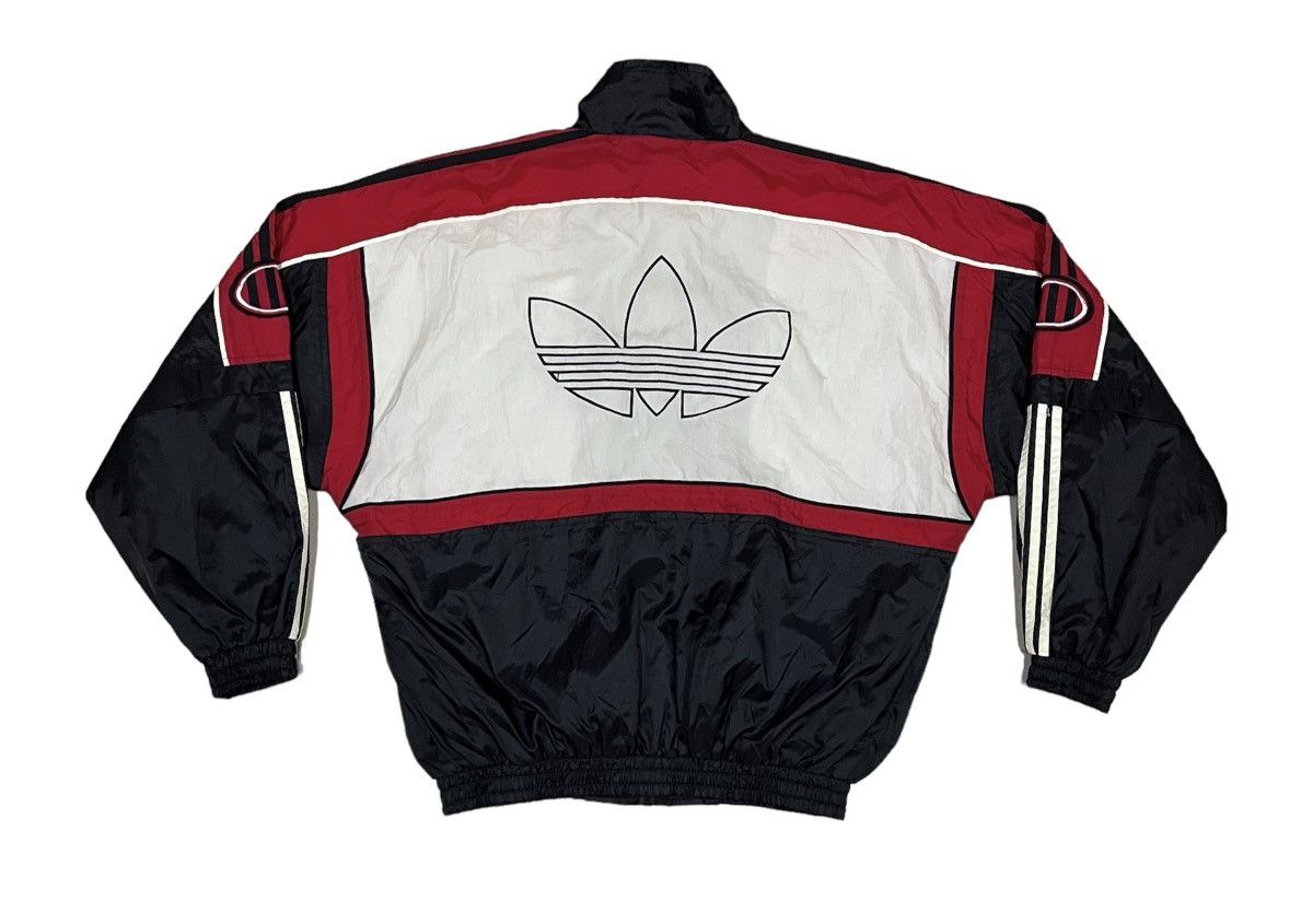 Adidas × Vintage Rare🤘🏽Vintage ADIDAS Made in Spain Windbreaker/Light Jacket Size US XL / EU 56 / 4 - 2 Thumbnail
