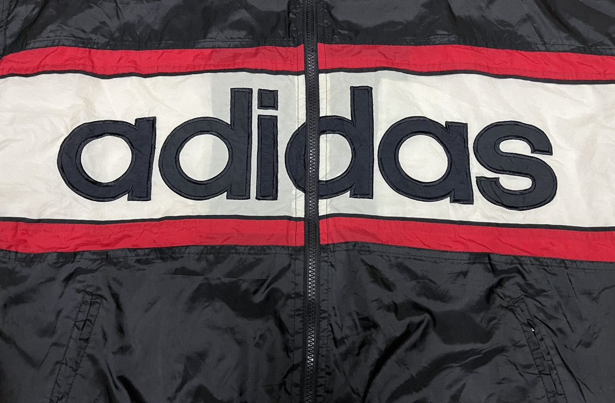 Adidas × Vintage Rare🤘🏽Vintage ADIDAS Made in Spain Windbreaker/Light Jacket Size US XL / EU 56 / 4 - 5 Thumbnail