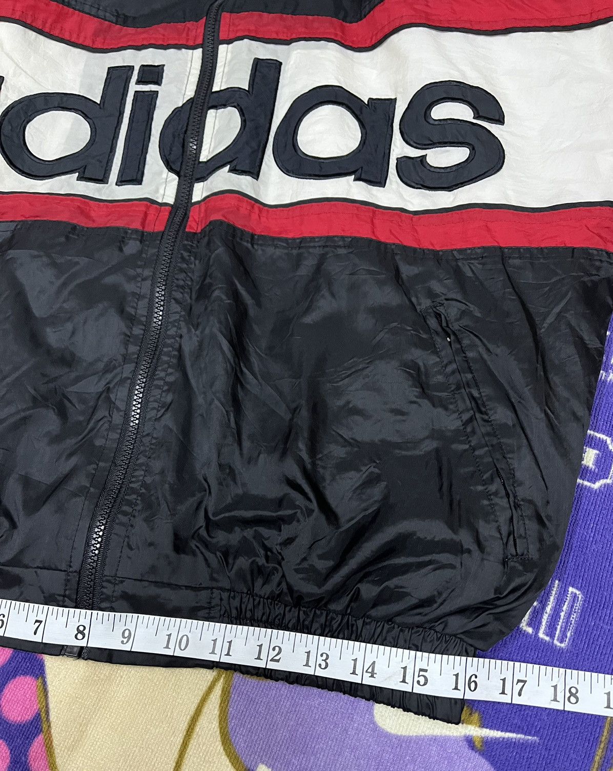 Adidas × Vintage Rare🤘🏽Vintage ADIDAS Made in Spain Windbreaker/Light Jacket Size US XL / EU 56 / 4 - 18 Thumbnail