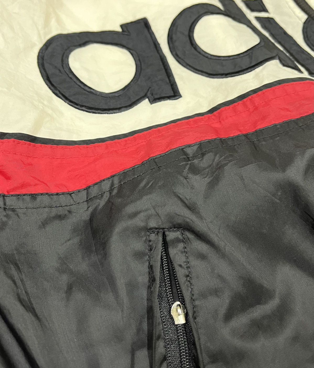 Adidas × Vintage Rare🤘🏽Vintage ADIDAS Made in Spain Windbreaker/Light Jacket Size US XL / EU 56 / 4 - 22 Thumbnail