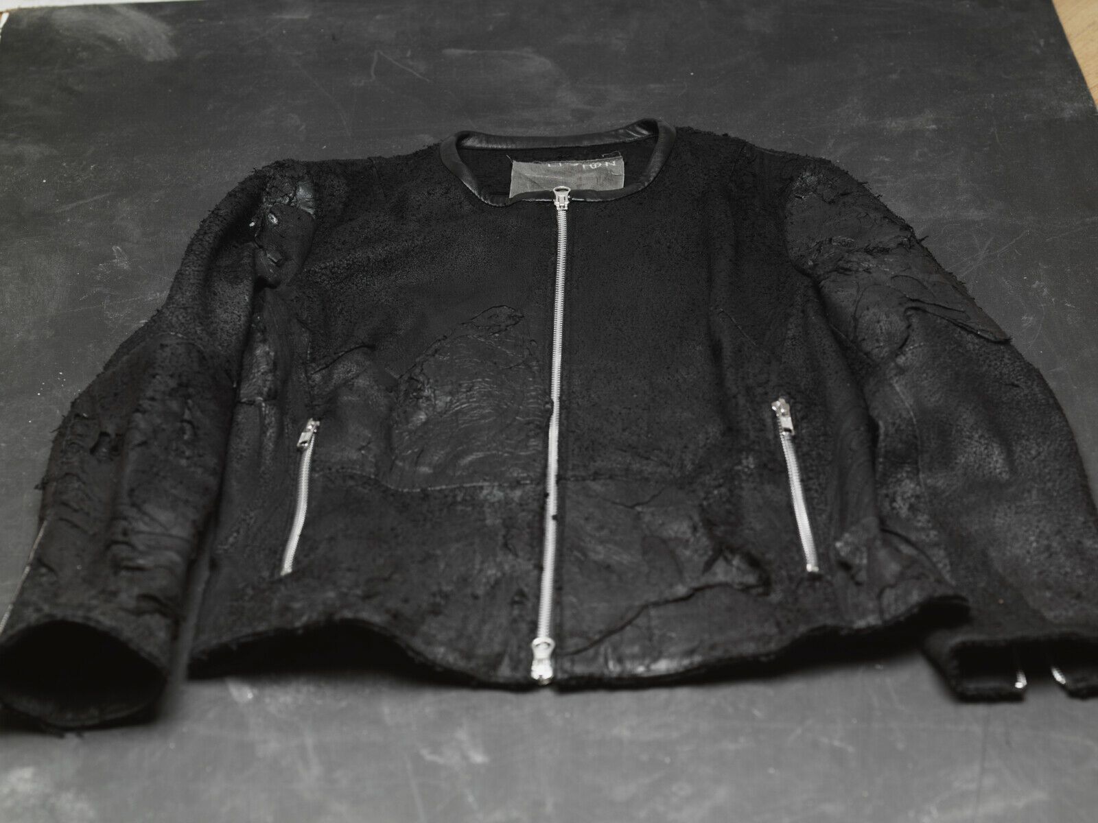 Other Religion Lamb Leather biker Slim Fit Jacket XS Size US XS / EU 42 / 0 - 5 Thumbnail