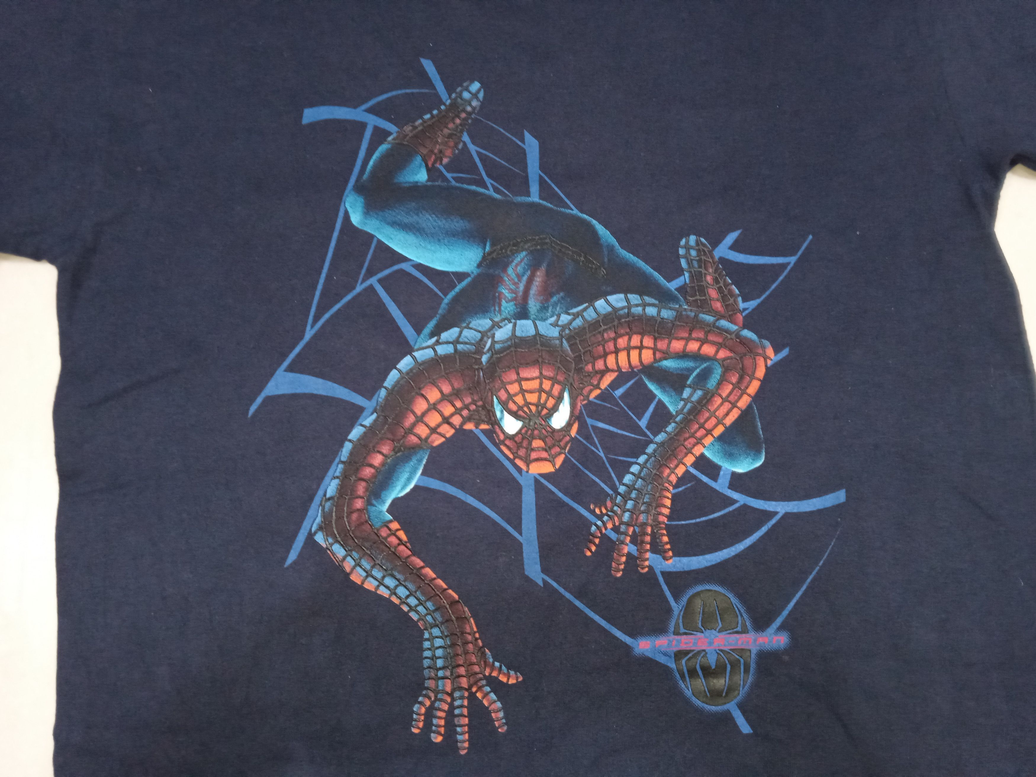 Marvel Comics Vintage 00s Spiderman T-Shirt Y2K Size US L / EU 52-54 / 3 - 4 Thumbnail