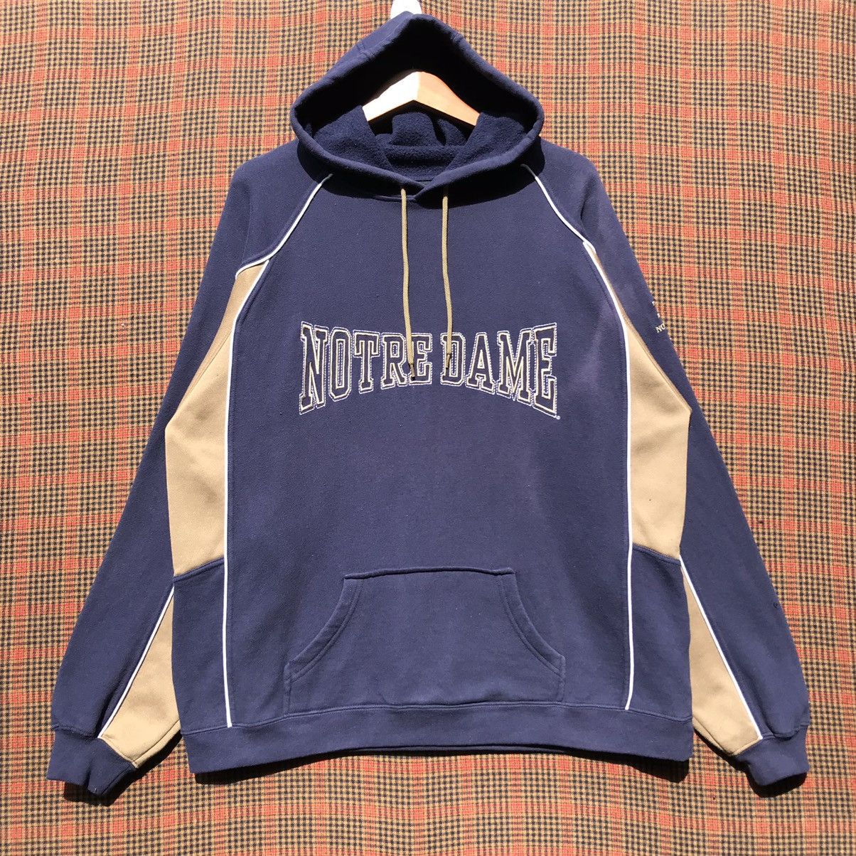 Starter Vintage Notre Dame College Hoodie Sweatshirt Starter. Size US L / EU 52-54 / 3 - 1 Thumbnail
