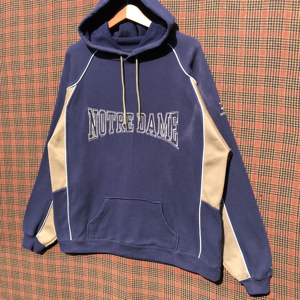 Starter Vintage Notre Dame College Hoodie Sweatshirt Starter. Size US L / EU 52-54 / 3 - 3 Thumbnail