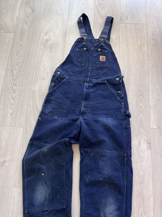 Vintage Vintage Carhartt Double Knee Overalls 80s 90s Made In USA