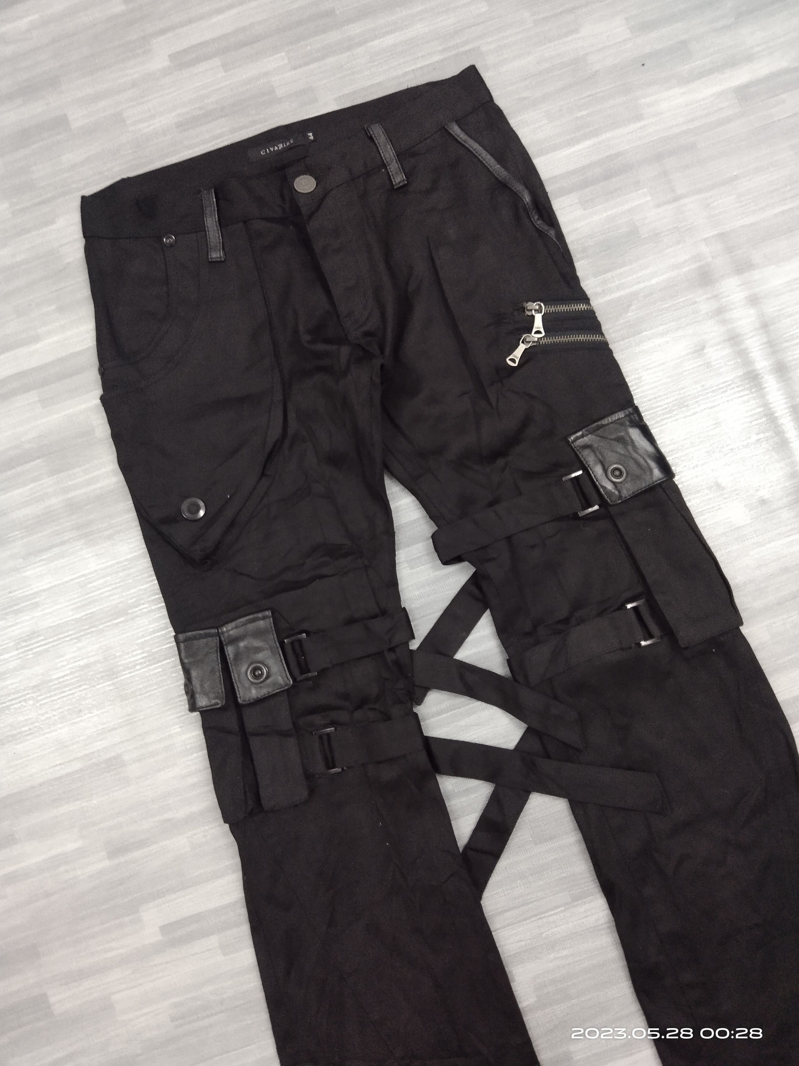 CIVARIZE CIVARIZE Flare Bondage Pants Size US 28 / EU 44 - 6 Thumbnail