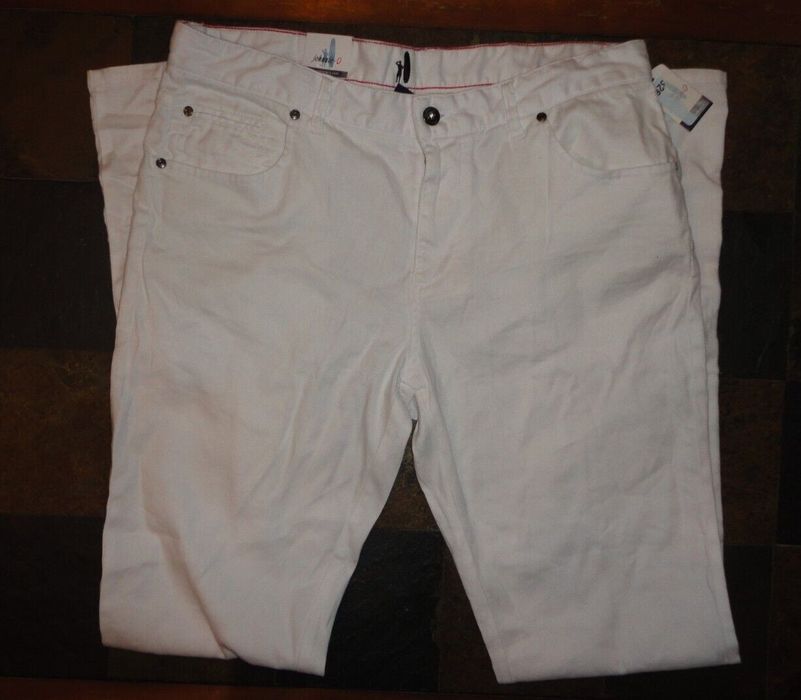 Johnnie O JOHNNIEO Men's White Linen Chino 33 x 34 NWT!! Grailed