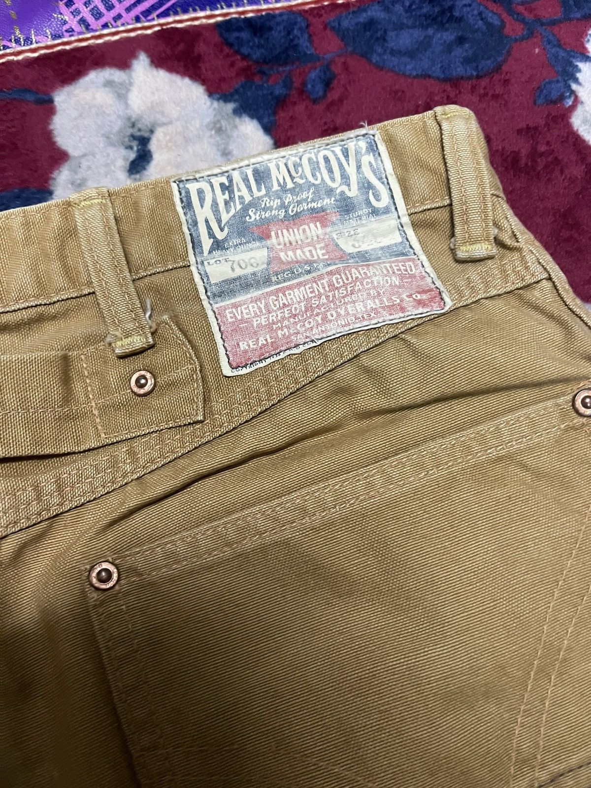 The Real McCoy's Real mccoys double kneee pants Size US 35 - 3 Thumbnail