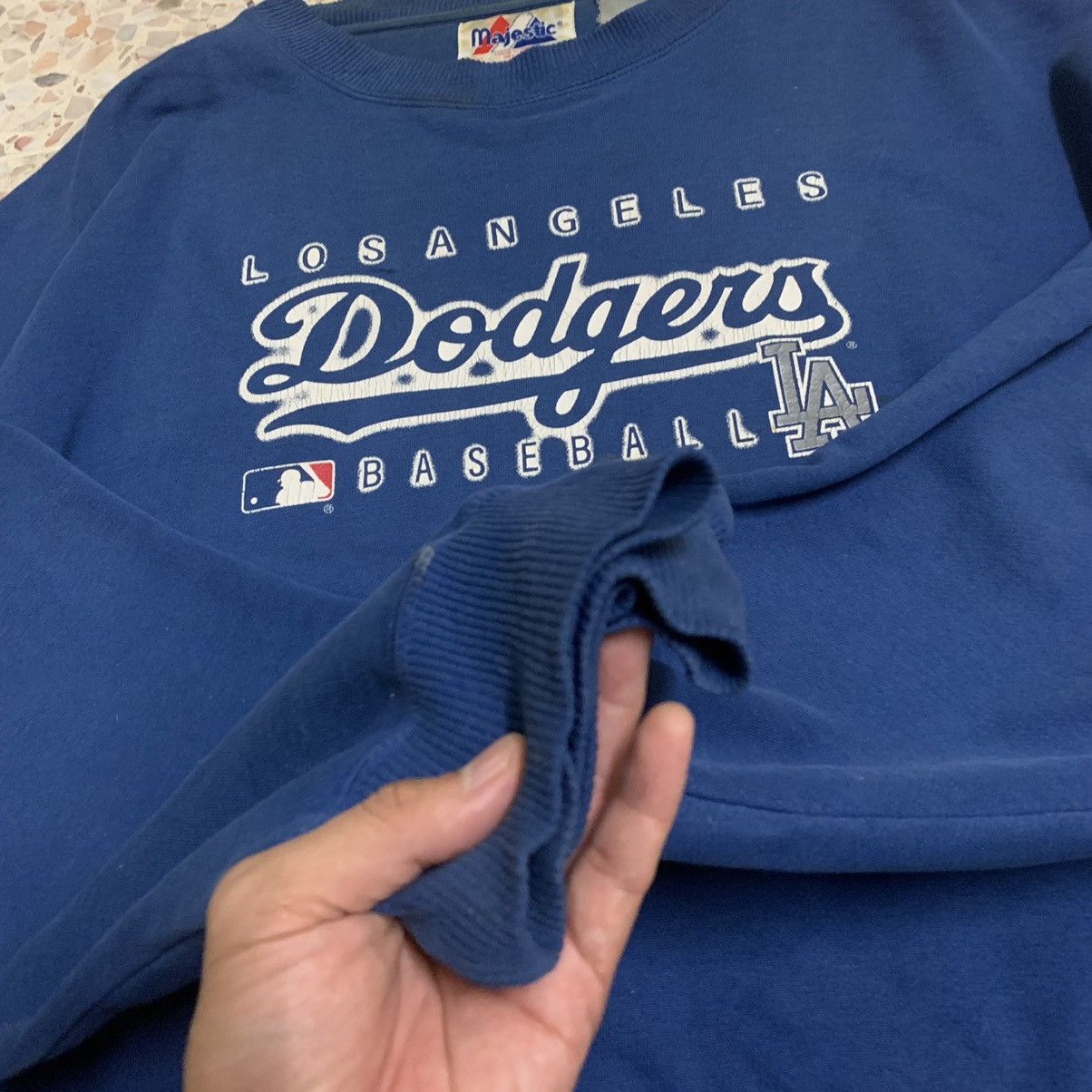 MLB MLB Los Angeles Dodgers Baseball LA sweatshirt vintage Size US XXL / EU 58 / 5 - 5 Thumbnail