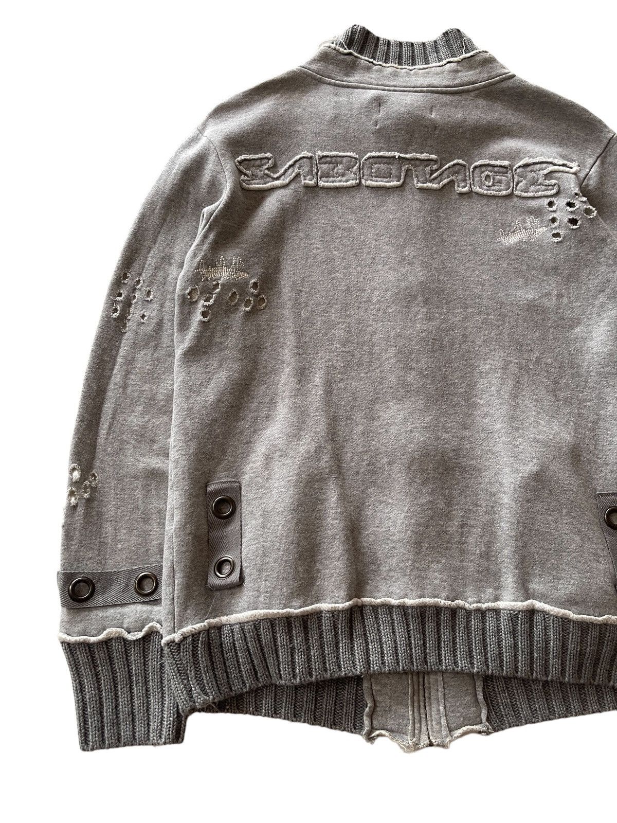 Japanese Brand Crazy Bullet Distressed Sabotage Skates Jacket Size US S / EU 44-46 / 1 - 5 Thumbnail