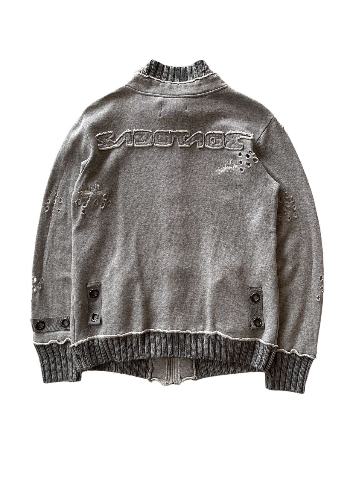 Japanese Brand Crazy Bullet Distressed Sabotage Skates Jacket Size US S / EU 44-46 / 1 - 3 Thumbnail