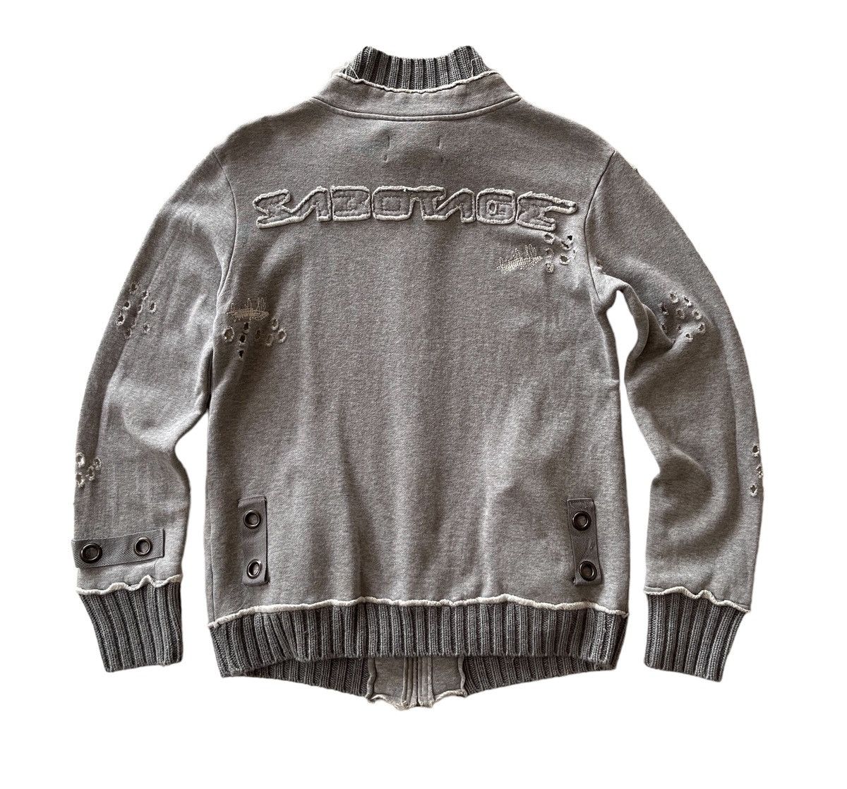 Japanese Brand Crazy Bullet Distressed Sabotage Skates Jacket Size US S / EU 44-46 / 1 - 4 Thumbnail