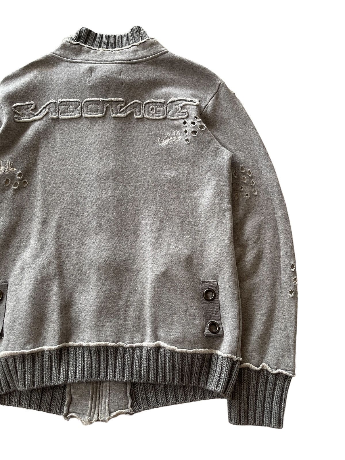Japanese Brand Crazy Bullet Distressed Sabotage Skates Jacket Size US S / EU 44-46 / 1 - 6 Thumbnail