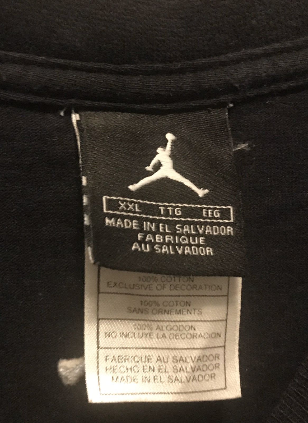 Jordan Brand × Nike Jordan Brand faces 12 XII Black Blue tee XXL Michael Jordan Size US XXL / EU 58 / 5 - 3 Thumbnail